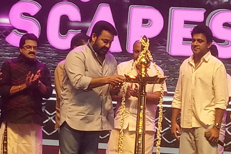 S.D. സ്‌കേപ്‌സ് : സ്റ്റീഫൻ ദേവസ്സിയുടെ സ്റ്റുഡിയോ ഫ്‌ലോർ മോഹൻലാൽ ഉദ്ഘാടനം ചെയ്തു.